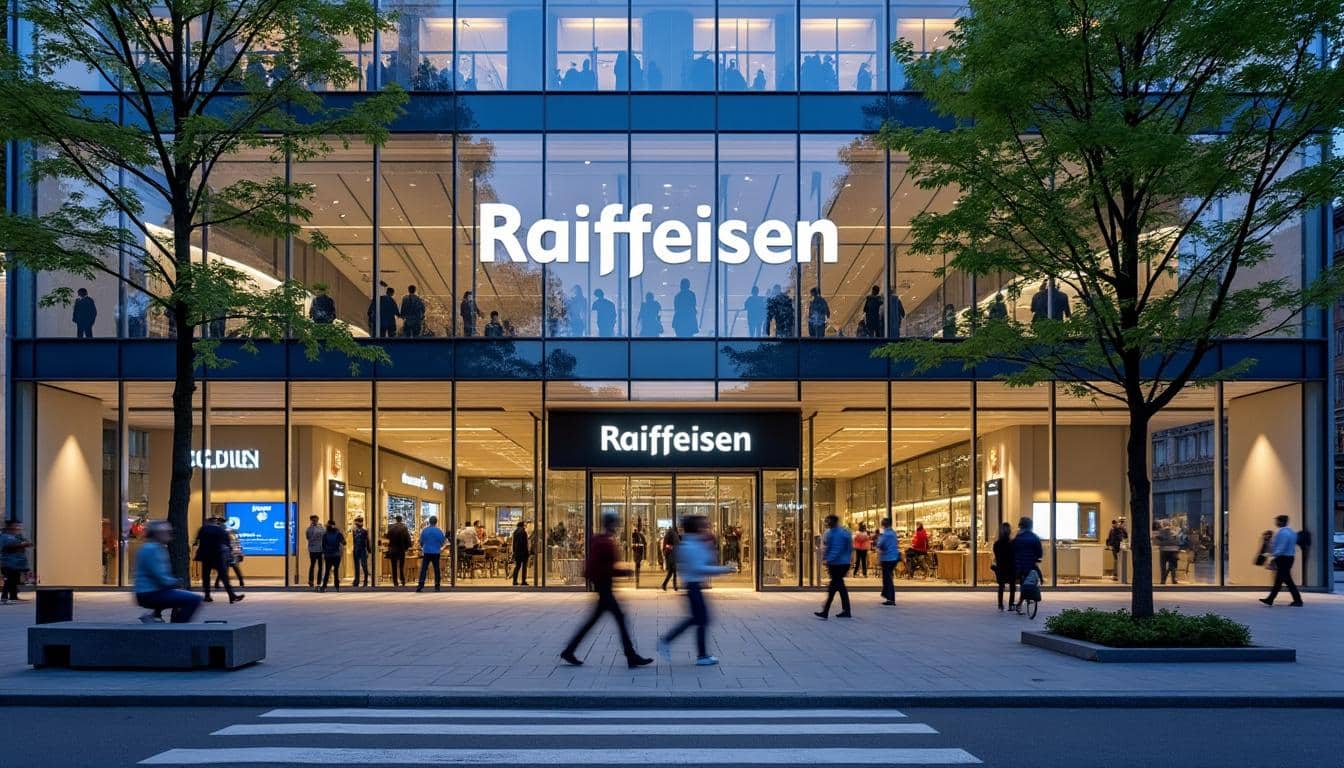 Illustration: Qui est la banque Raiffeisen et quel est le rôle du siège dans son organisation ?