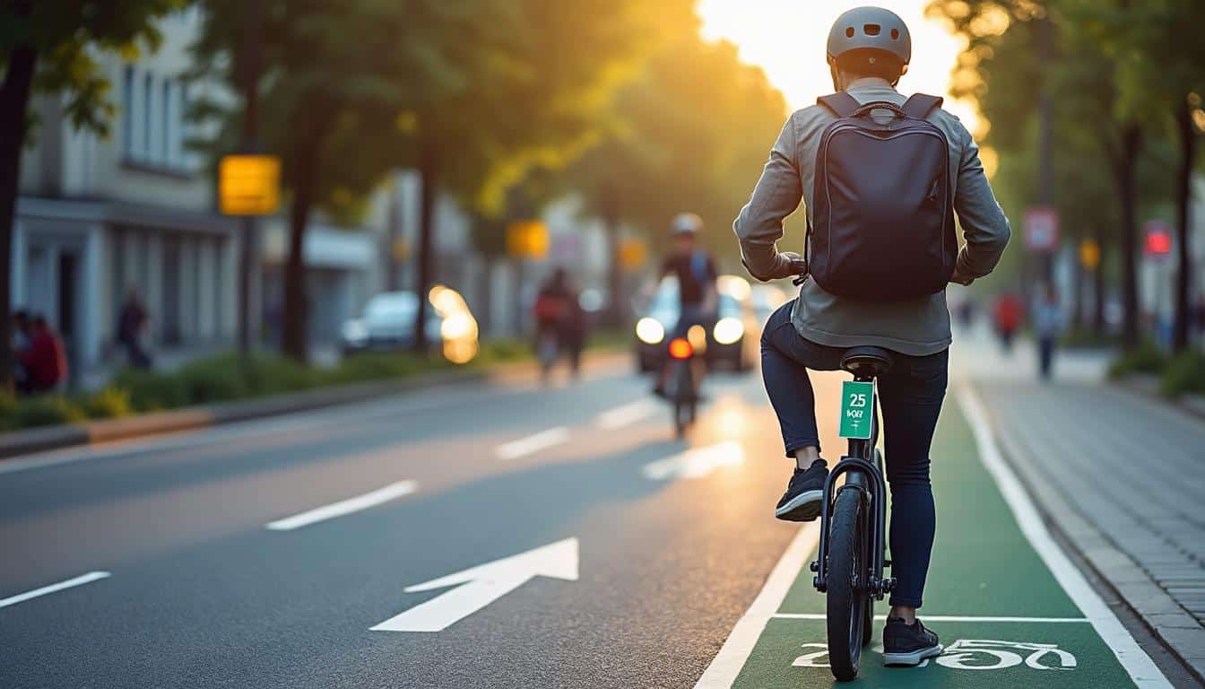 Illustration: Comprendre la mobilité avec une trottinette électrique limitée à 25 km/h