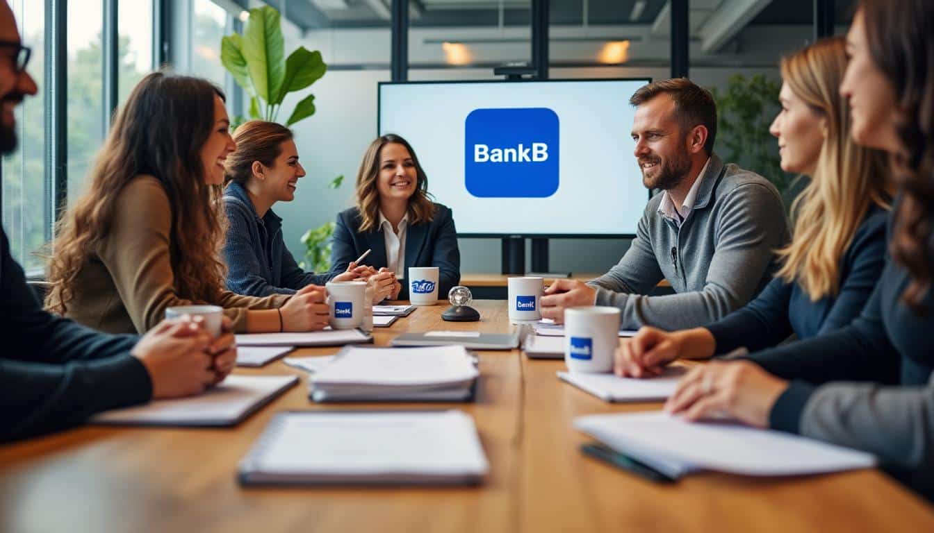 Illustration: Comment la banque CKV est devenue BankB : un tournant stratégique