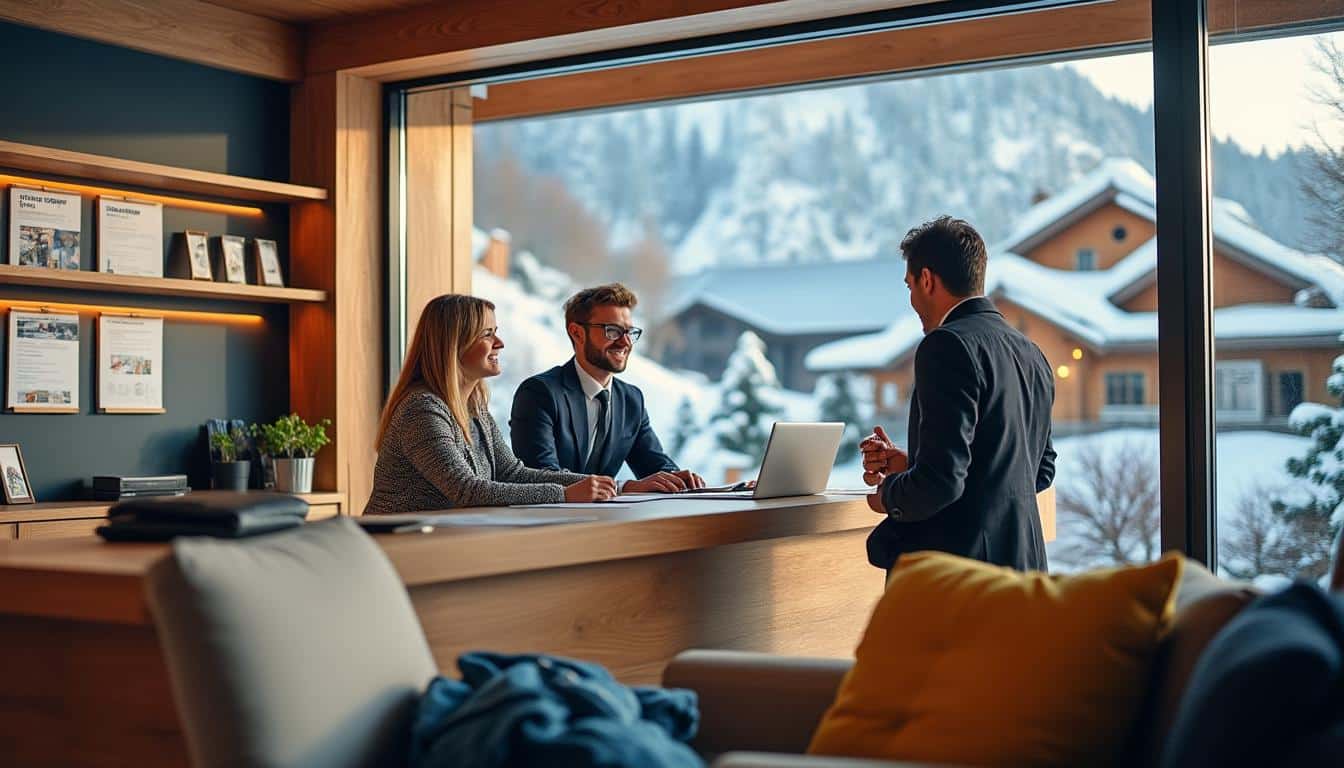 Illustration: Quels services bancaires et assurances la Banque de Savoie propose-t-elle à Megève ?