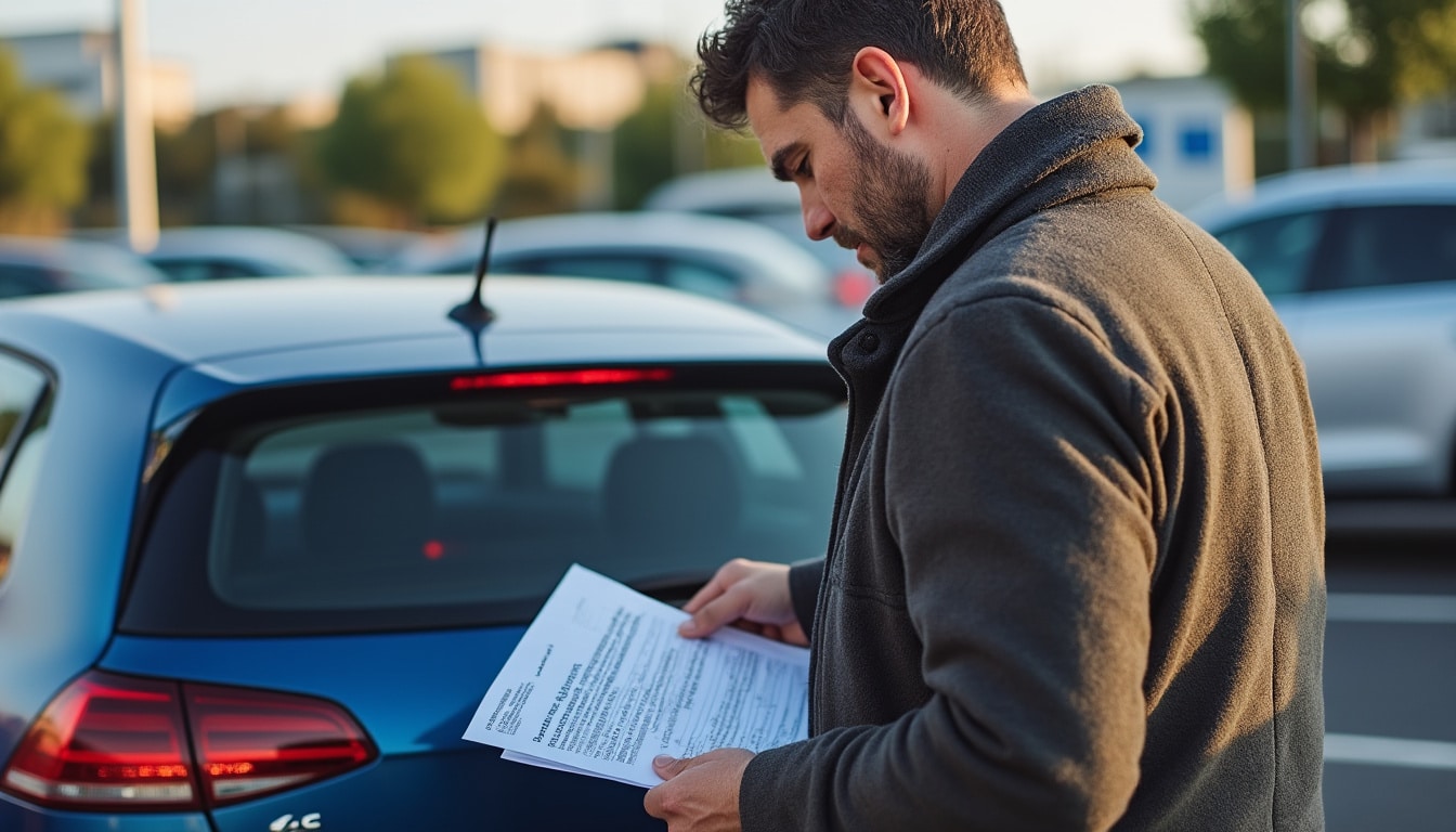 Illustration: Comprendre l’assurance temporaire pour un véhicule immatriculé à l’étranger