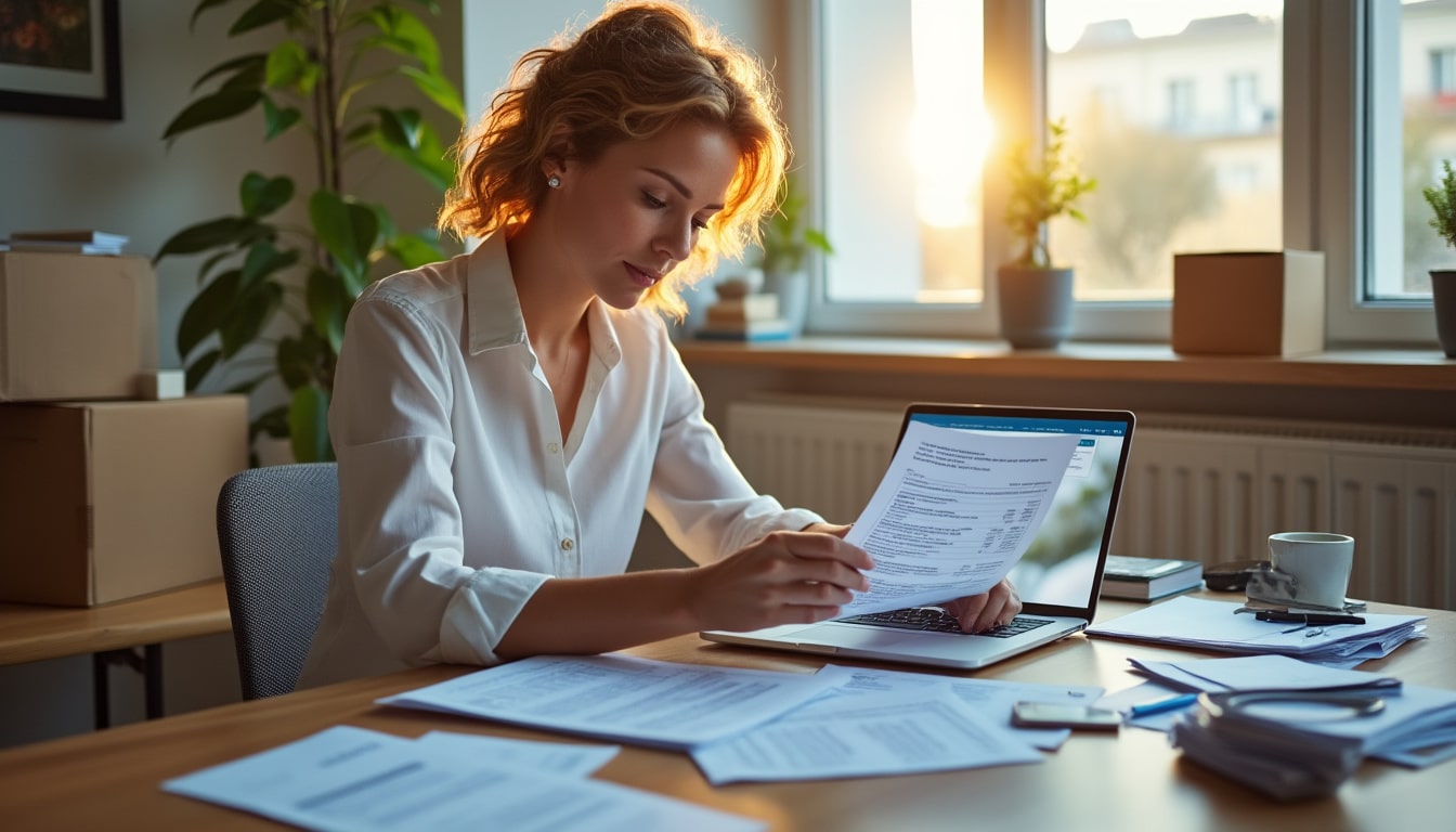 Illustration: Comprendre l’importance de la mise à jour de son adresse auprès de la banque